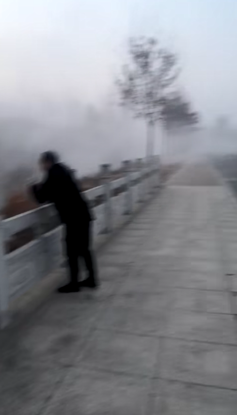 德州宁津某桥边烟尘排放问题